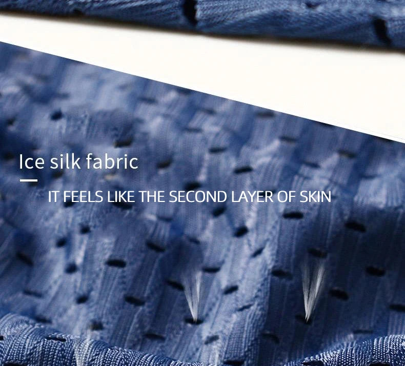 Ice Silk Mesh Boxer Shorts  
**Description:**  
Experience comfort and style with our Ice Silk Mesh Boxer Shorts for men. These sexy underpants offer a breathable fit and a sleek design, perfect for everyday wear. Availabl