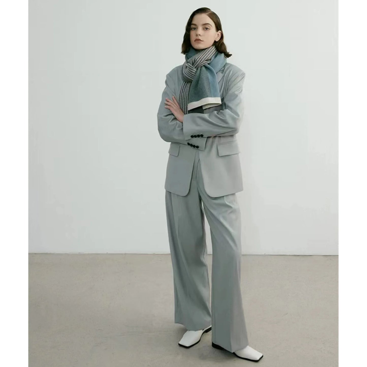 Elegant Retro Unisex Winter Scarf