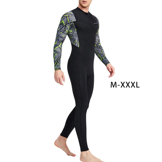 Men's Full Body Rash Guard Wetsuit | Surfing, Diving & Swimming
