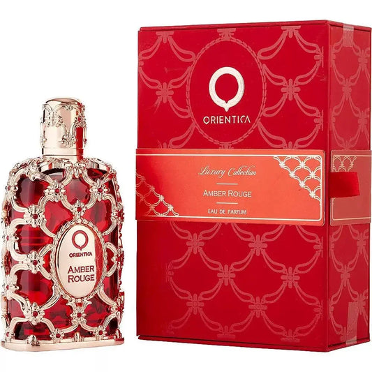 Orientica Royal Amber Rouge Oud Saffron Eau de Parfum 80ml | Luxury Unisex Fragrance