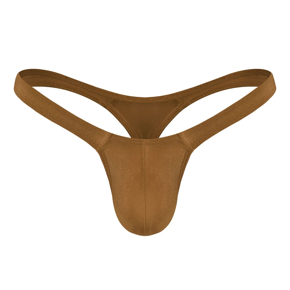 Low-Rise Solid Color Thongs