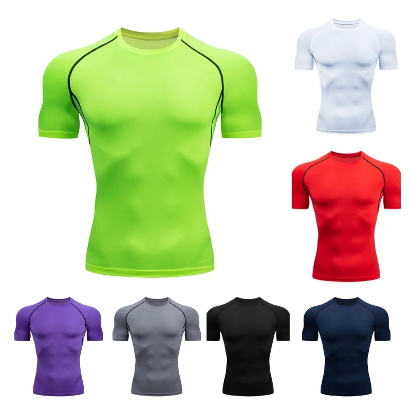 Quick-Dry Compression Sport T-Shirt