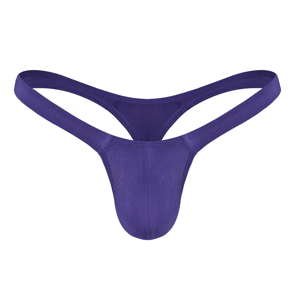 Low-Rise Solid Color Thongs