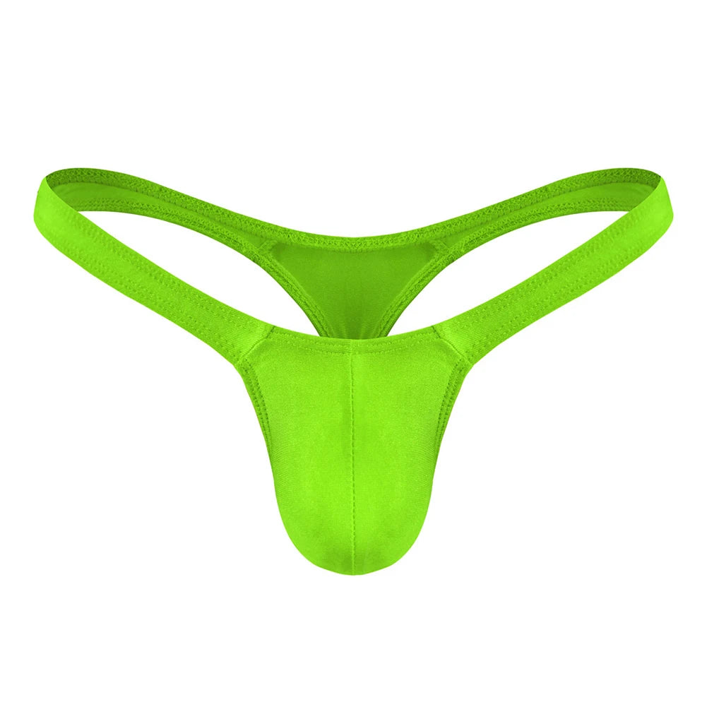 Low-Rise Solid Color Thongs