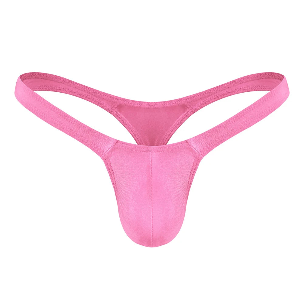 Low-Rise Solid Color Thongs