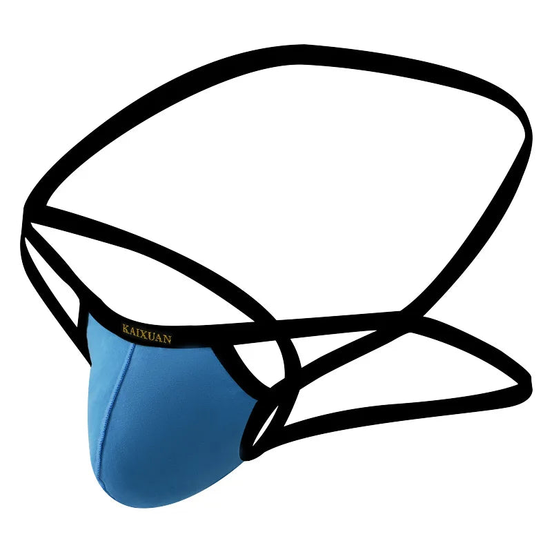 Breathable Knitted Cotton G-String Jockstraps  
**Description:**  
Elevate your underwear collection with our Breathable Knitted Cotton G-String Jockstraps for men. These sexy thong underwear pieces offer a comfortable fit a