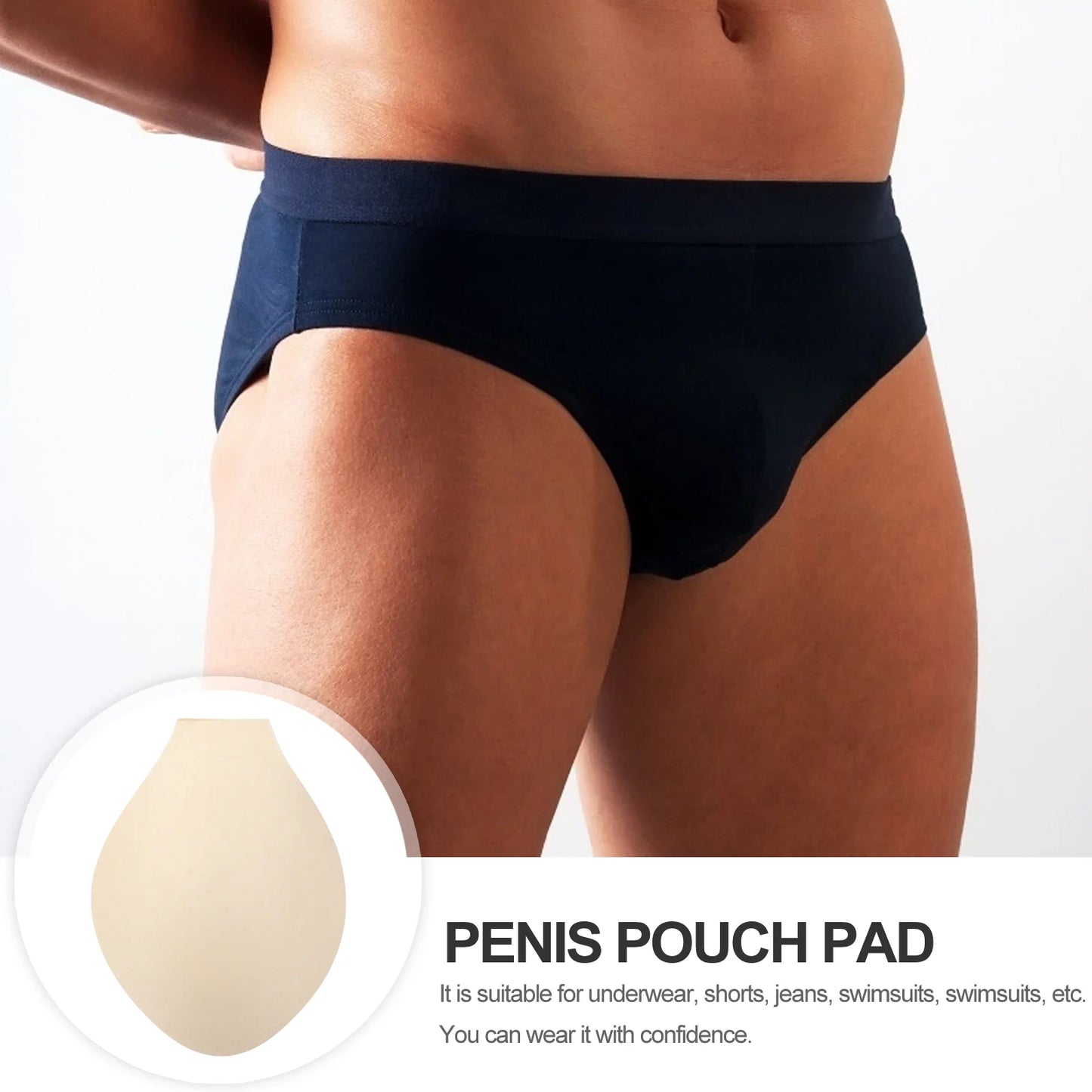 4pcs Men's Bulge Enhancing Briefs  
**Description:**  
Transform your look with our 4pcs Men’s Bulge Enhancing Briefs. Featuring a 3D package enhancer sponge, these padded underwear provide a comfortable fit while enhanci