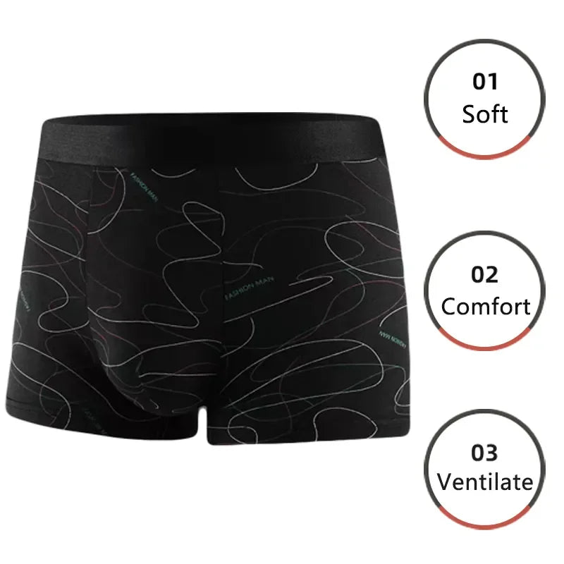 3-Piece Sports Boxer Shorts  
**Description:**  
Stay comfortable during workouts with our 3-Piece Men's Sports Boxer Shorts. Available in sizes 2XL, 3XL, and 4XL, these breathable underpants feature a simple line design, pe