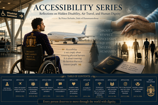 Accessibility Series: Reflections on Hidden Disability, Air Travel, and Human Dignity