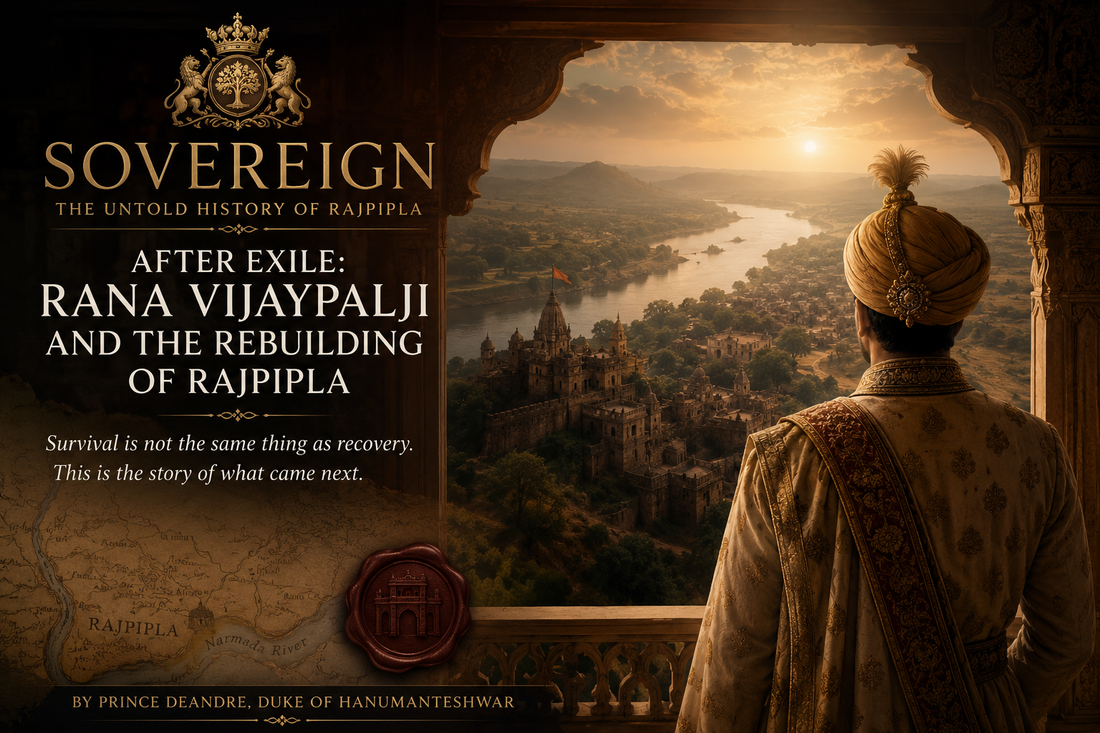 SOVEREIGN: The Untold History of Rajpipla After Exile: Rana Vijaypalji and the Rebuilding of Rajpipla
