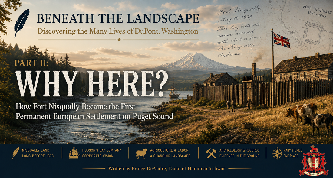 Beneath the Landscape Discovering the Many Lives of DuPont, Washington Part II: Why Here?