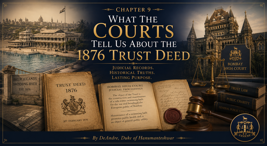 Chapter 9: What the Courts Tell Us About the 1876 Trust Deed