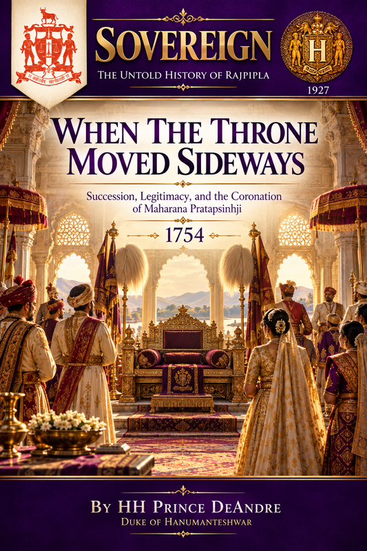 SOVEREIGN — The Untold History of Rajpipla When the Throne Moved Sideways