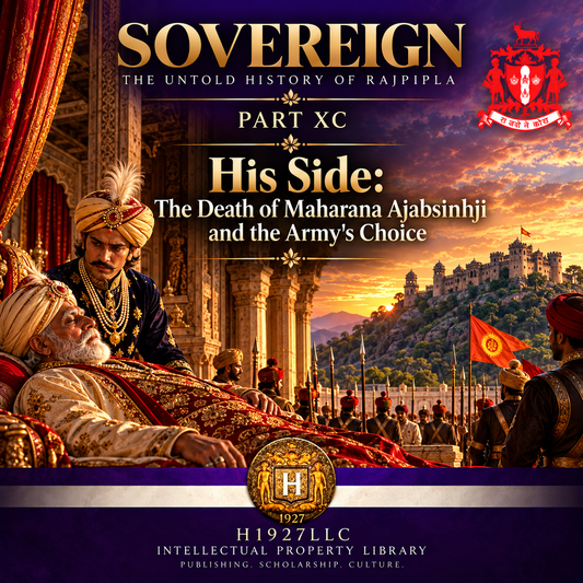 SOVEREIGN — The Untold History of Rajpipla Part XC
