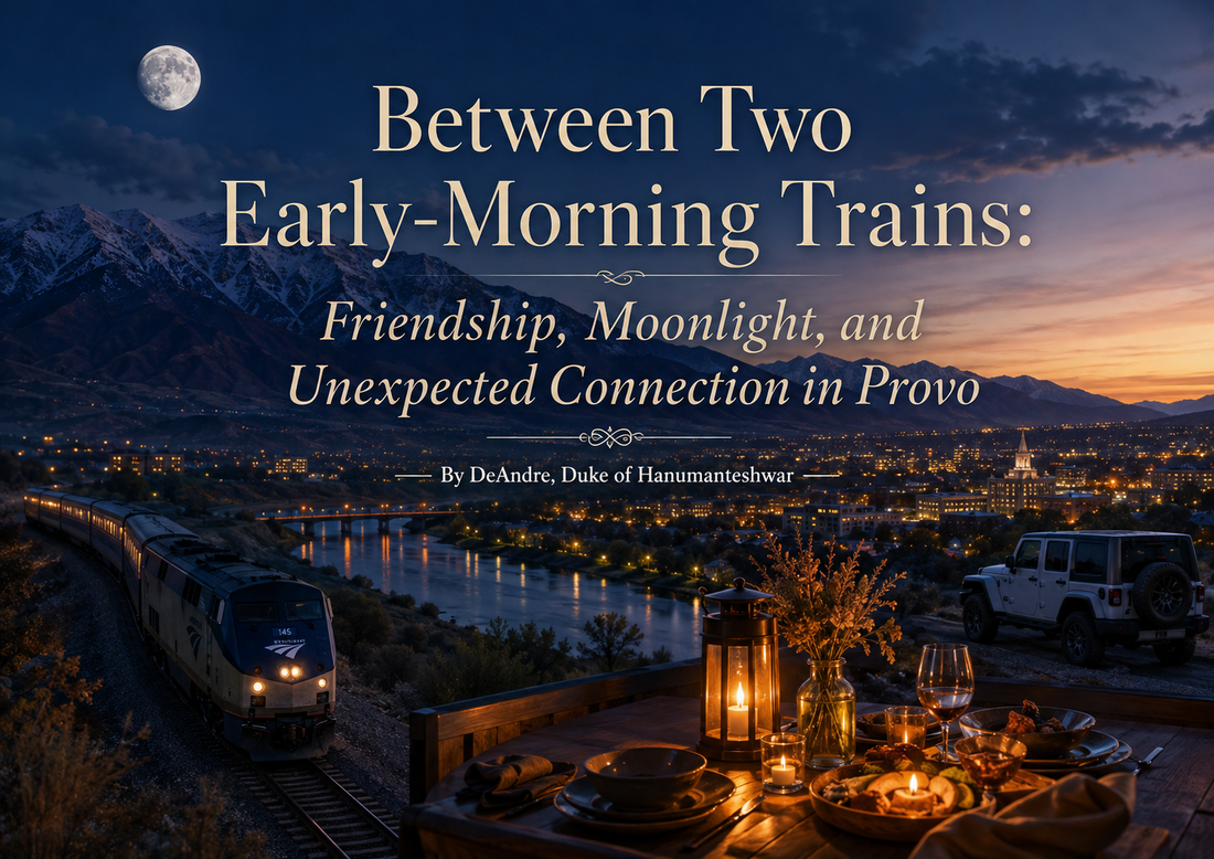 Between Two Early-Morning Trains