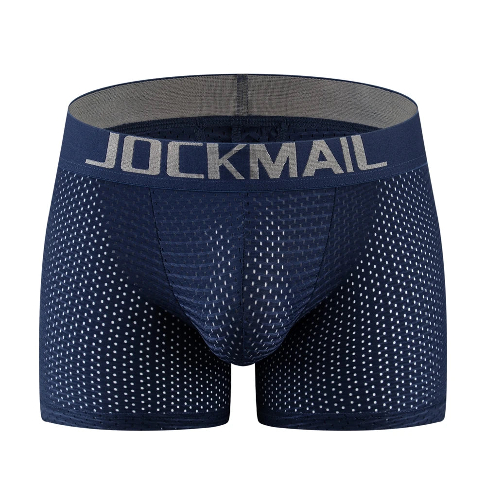 JOCKMAIL Padded Mesh Boxer Briefs