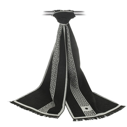 Unisex Geometric Business Scarf