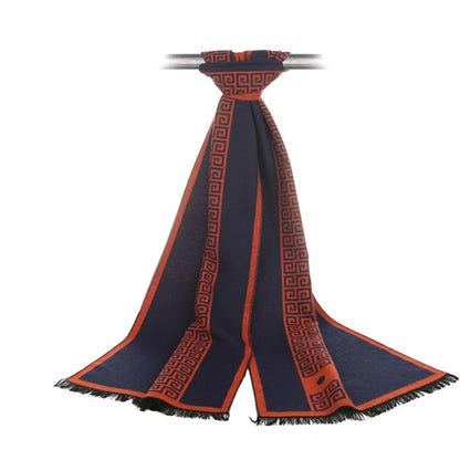 Unisex Geometric Business Scarf