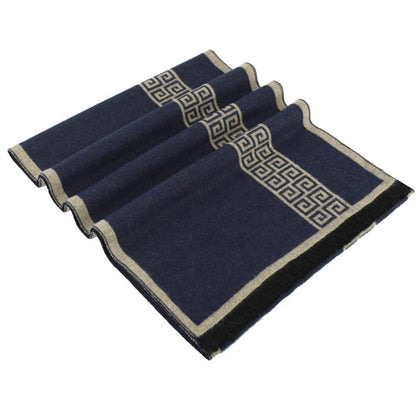Unisex Geometric Business Scarf
