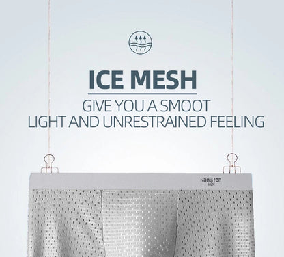 H1927 Ice Silk Mesh Performance Boxer Briefs