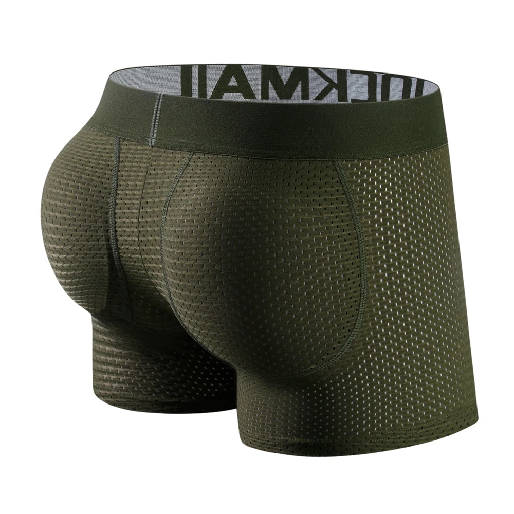 JOCKMAIL Padded Mesh Boxer Briefs