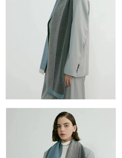Elegant Retro Unisex Winter Scarf