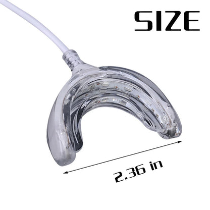 Smart LED Teeth Whitening Device | Portable USB Charging