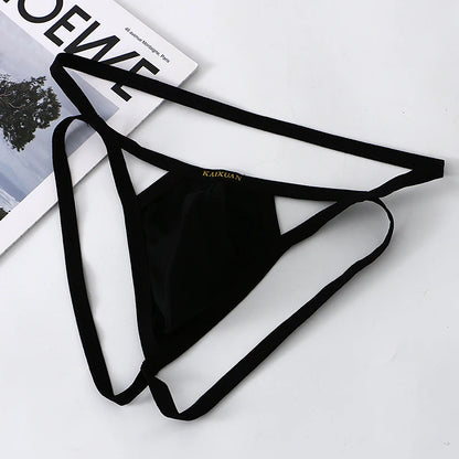 H1927 Breathable Knitted Cotton G-String Jockstrap