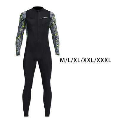 Men's Full Body Rash Guard Wetsuit | UV Protection for Surfing, Diving & Swimming