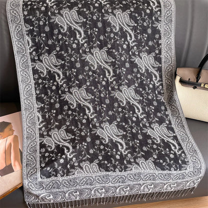 H1927 Luxury Cashmere Pashmina Shawl