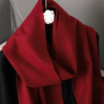 H1927 Luxurious Long Cashmere Winter Scarf