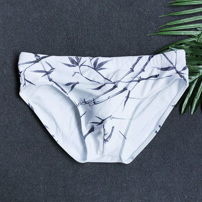 UXH Men's Push-Up Swim Briefs | Low Rise Padded Swimwear