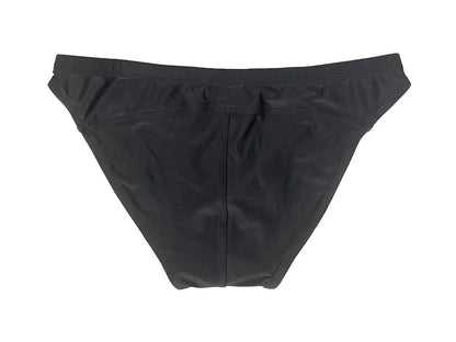 Men's Low-Rise Bikini Swim Briefs | Double-Buckle Swimwear