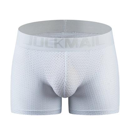 H1927 Mesh Padded Ice Silk Boxer Briefs