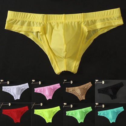 H1927 Ice Silk Low-Rise Men's Briefs
