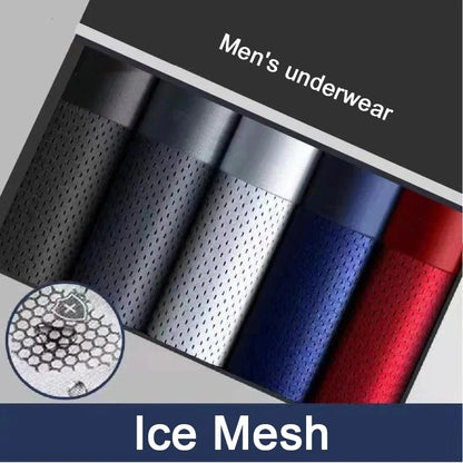 H1927 Ice Silk Mesh Performance Boxer Briefs