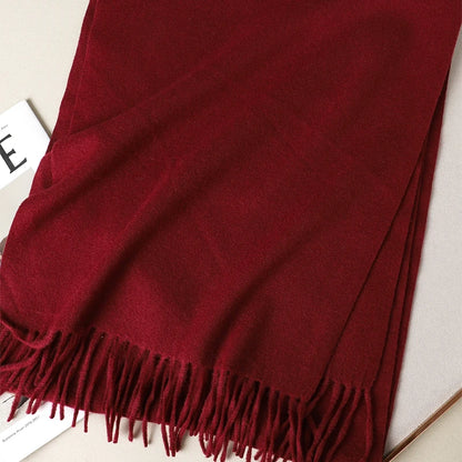 H1927 Luxurious Long Cashmere Winter Scarf