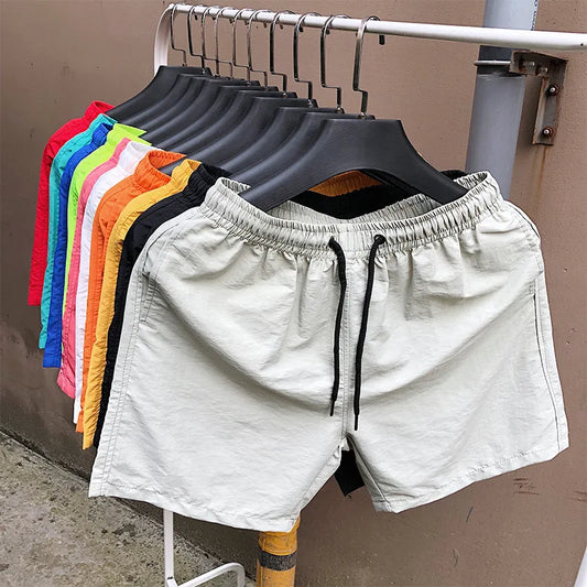 Men's Ice Silk Beach Shorts | Lightweight Quick Dry Swim Shorts