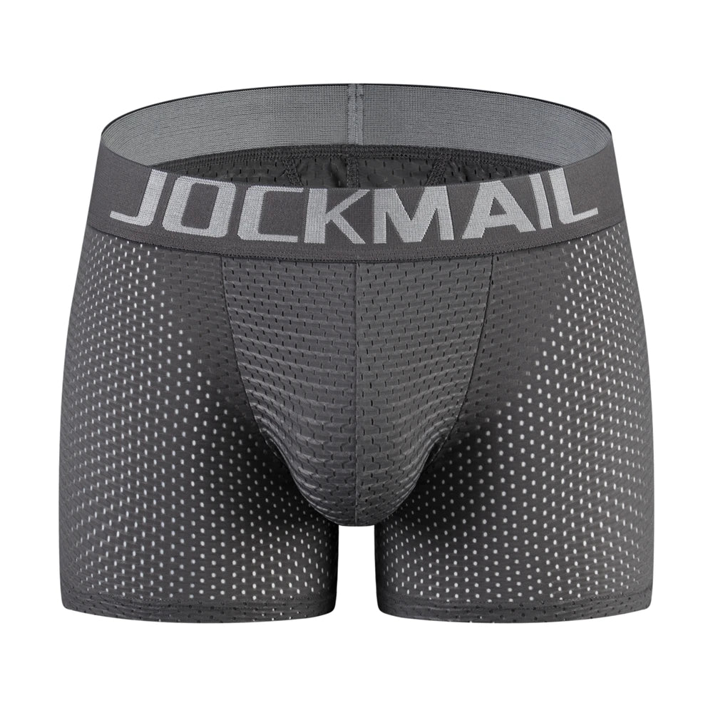 JOCKMAIL Padded Mesh Boxer Briefs