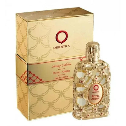 Orientica Royal Amber Rouge Oud Saffron Eau de Parfum 80ml | Luxury Unisex Fragrance