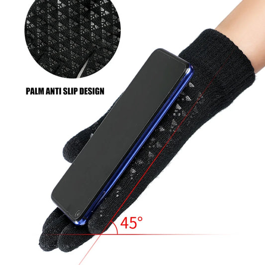 3-Piece Winter Hat, Scarf & Touchscreen Gloves Set | Unisex Cold Weather Collection