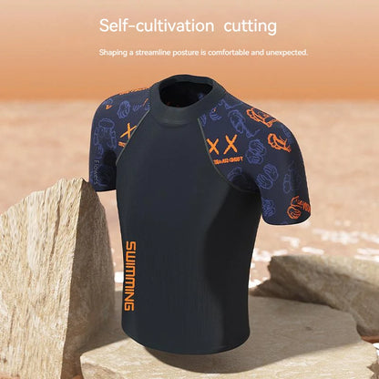 Men's Quick-Dry Rash Guard & Swim Trunks Set | Beach Swimwear