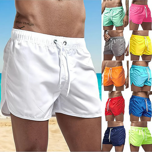 **Title:**  
Men's Quick-Dry Swim Trunks - 13 Colors, S-3XL