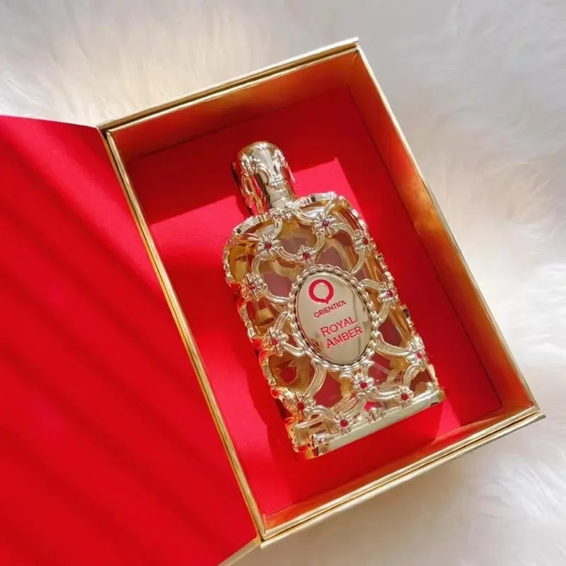 **Title:**  
Orientica Royal Amber Rouge Oud Saffron Eau De Parfum - 80ML