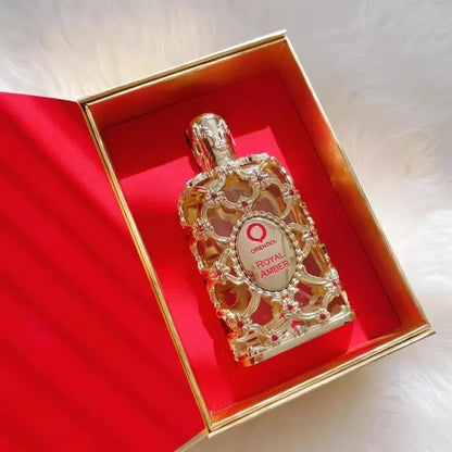 Orientica Royal Amber Rouge Oud Saffron Eau de Parfum 80ml | Luxury Unisex Fragrance
