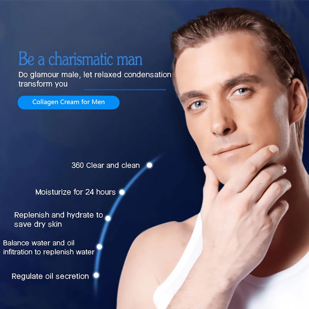 Anti-Wrinkle Face & Neck Cream for Men – Firming & Moisturizing with Retinol