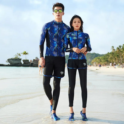 Men's 3-Piece Quick-Dry Rash Guard Swim Set